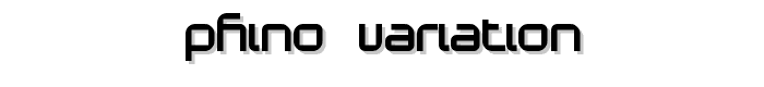Phino Variation font